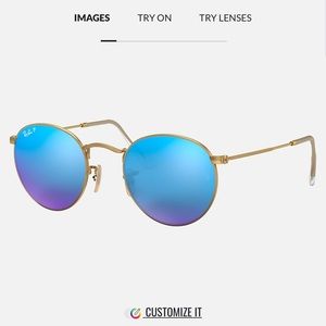 Ray-Ban Round Flash Lenses *Polarized